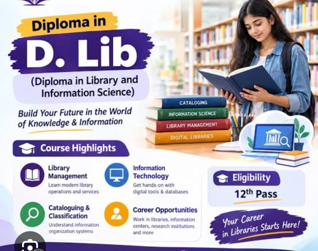 Diploma in Library and Information Science (D.Lib) Official Overview