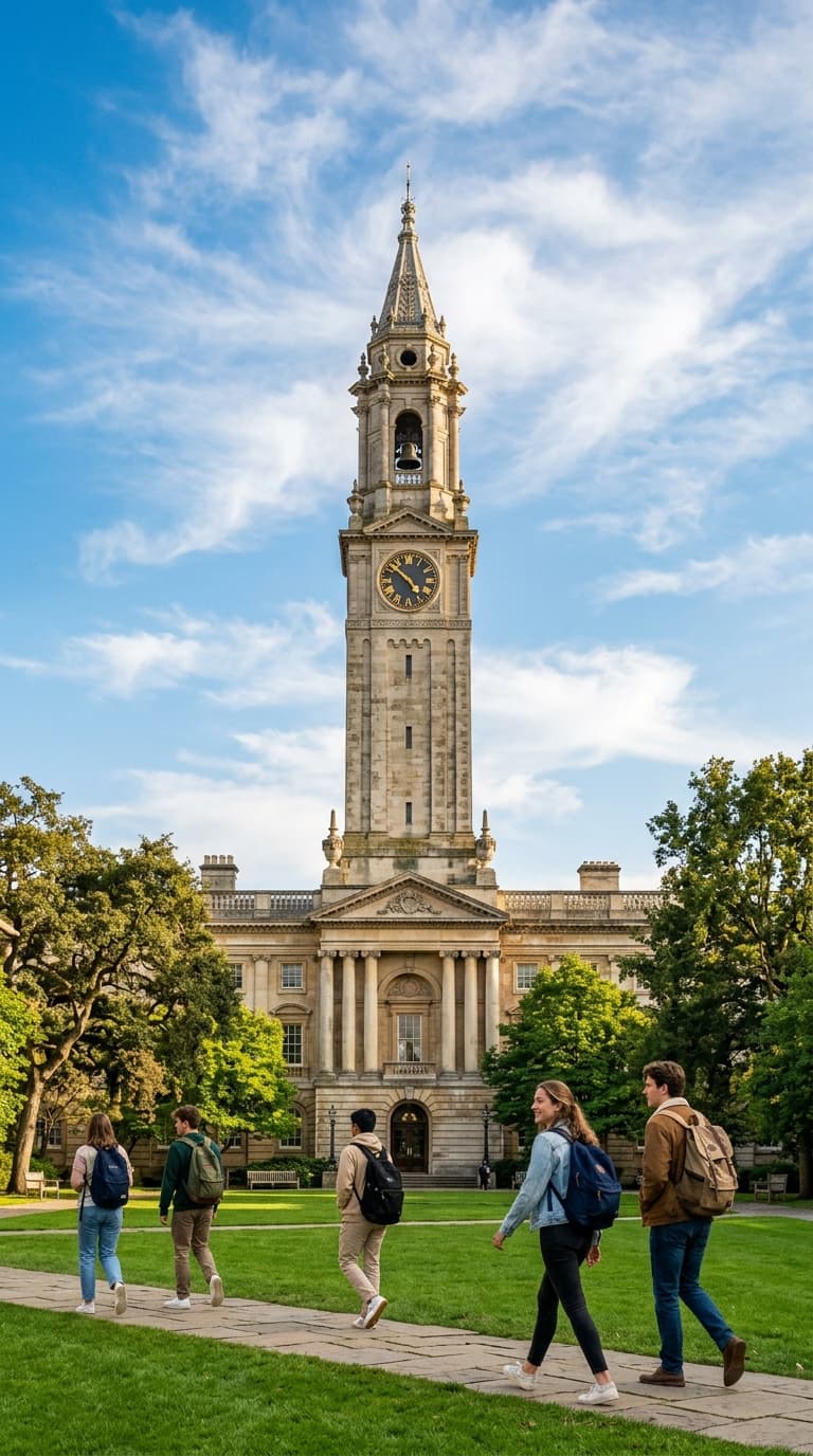 Prestigious University Campus Environment