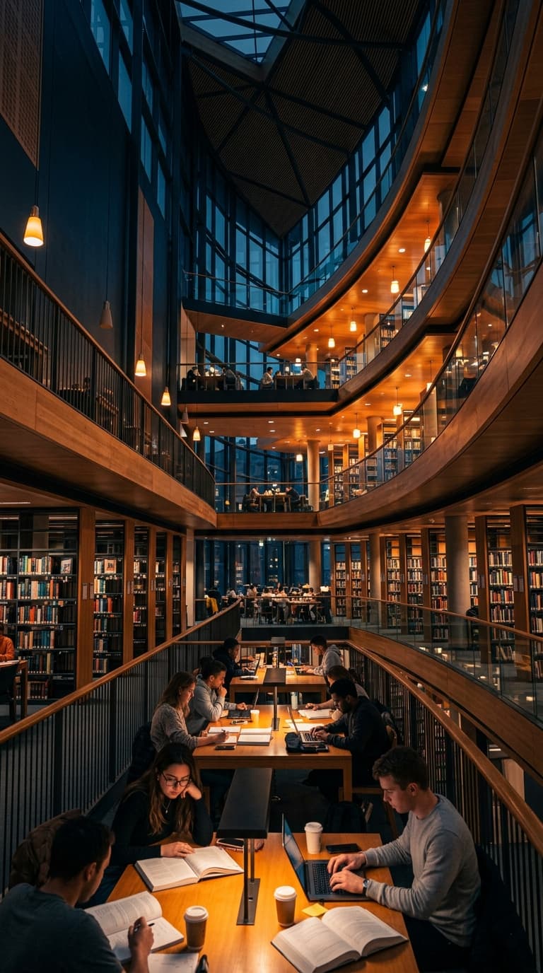 Modern Academic Research & Library Learning