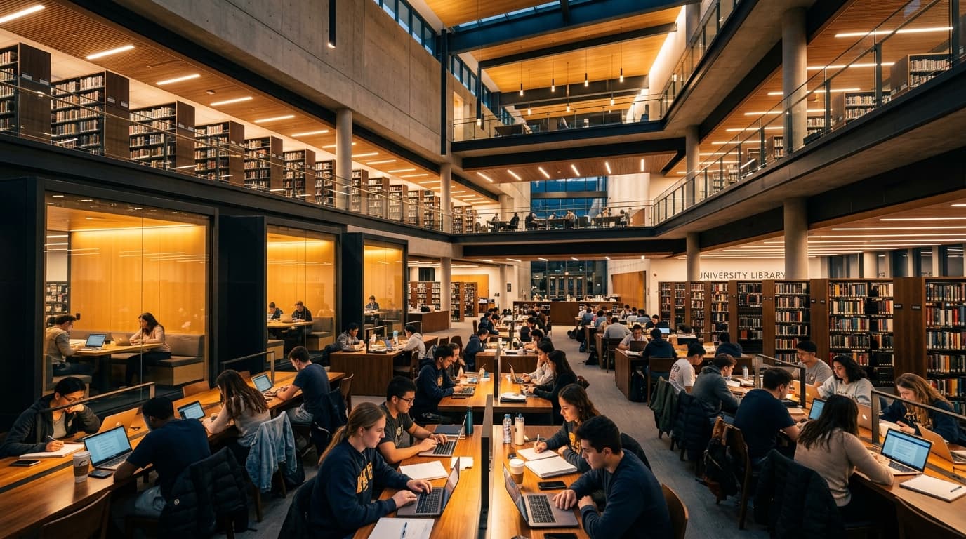 Modern Academic Research & Library Learning