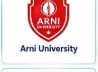Arni University Official Logo Card