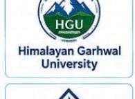 Himalayan Garhwal University Official Logo Card