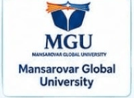 Mansarovar Global University Official Logo Card