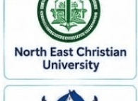 North East Christian University Official Logo Card