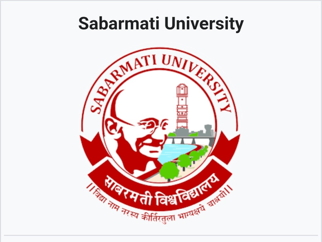 Sabarmati University Official Logo Card