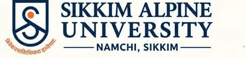 Sikkim Alpine University Official Logo Card