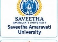 Saveetha Amaravati University Official Logo Card