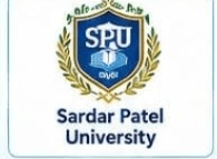 Sardar Patel University Official Logo Card
