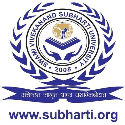 Swami Vivekanand Subharti University Official Logo Card