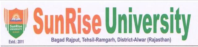 SunRise University Official Logo Card